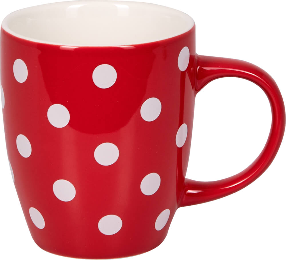 Porzellan-Tasse - Fröhliche Tupfen
