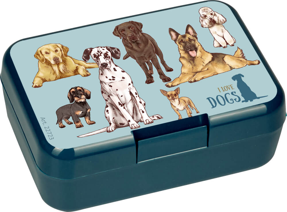 Mini-Snackbox Hunde - I love dogs (cats & dogs)