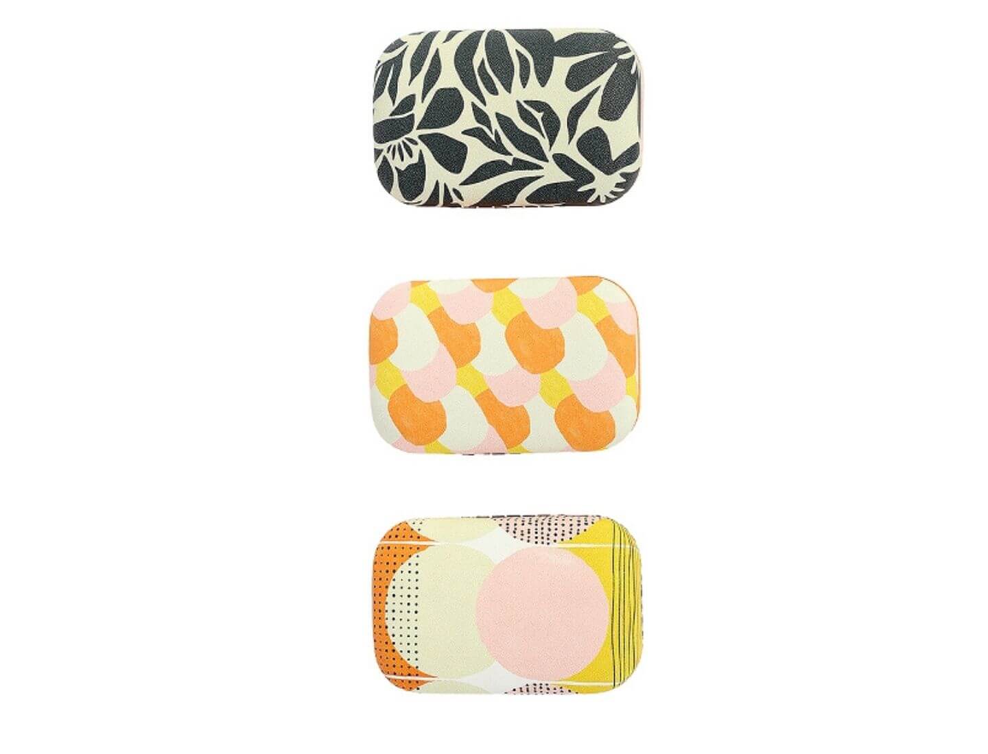 Minibox mit Spiegel „Formenspiel / Blüte“ (einzeln)