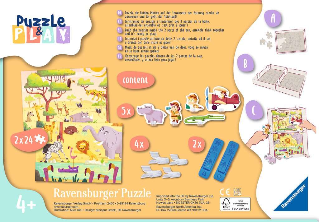 05594_1 Safari-Zeit - Puzzle & Play