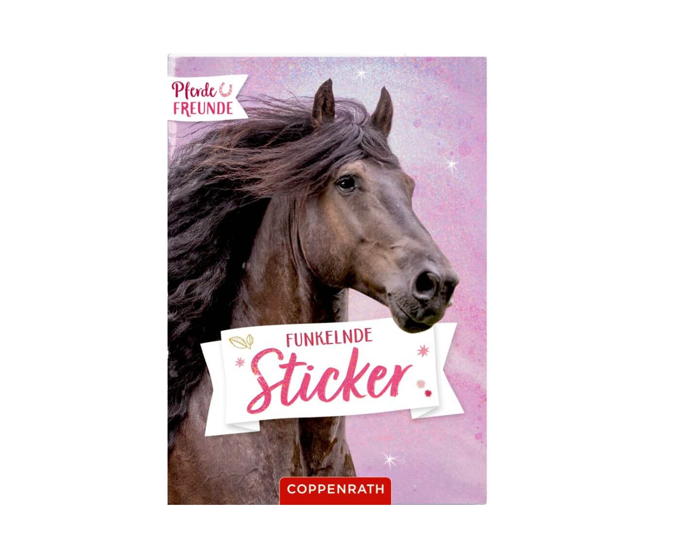 Funkelnde Sticker (Pferdefreunde)