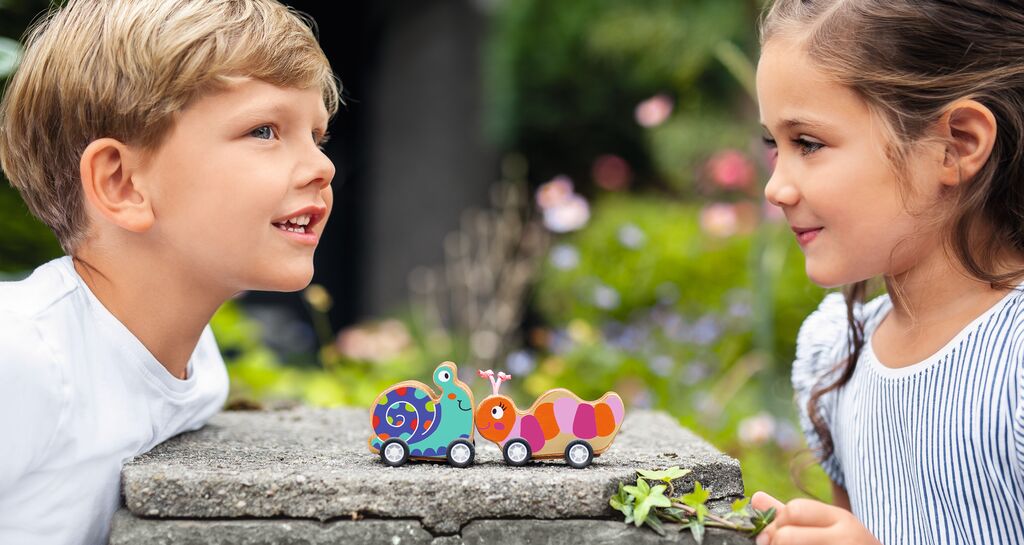 16136_Stimmung Krabbelkäfer Flinkes Rückziehtier aus Holz (versch. Motive)