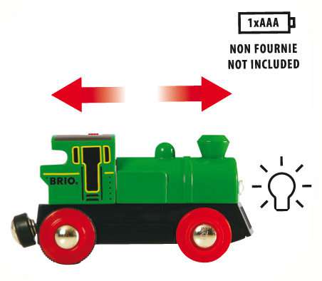 BRIO Speedy Green Batterielok
