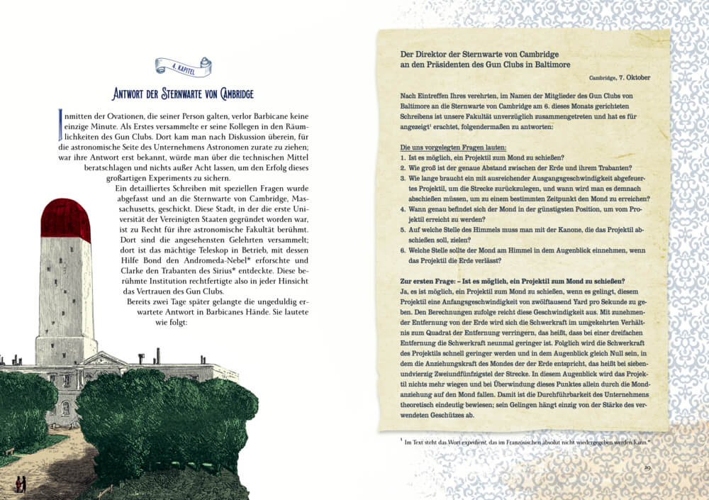 Jules Verne: Von der Erde zum Mond & Reise um den Mond (Schmuckausgabe)