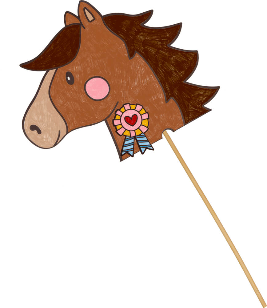 4029753223876_2 Steckenpferd-Bastelset - Mein kleiner Ponyhof