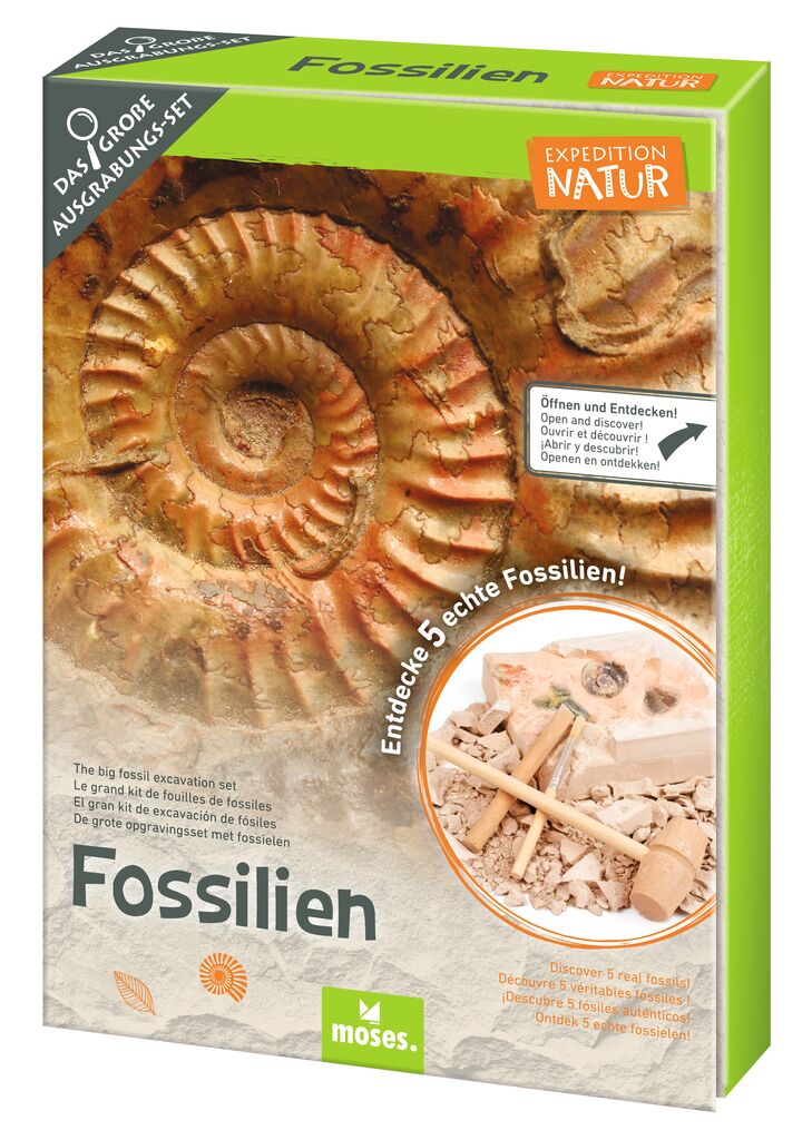 9832 Expedition Natur - Das große Fossilien-Ausgrabungs-Set