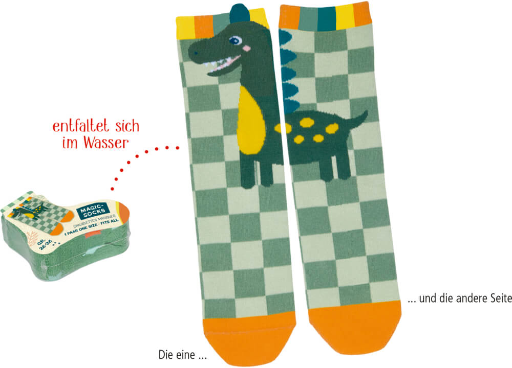 Magic Socks - Dino Friends, one size (Größe 26-36) Magic Socks - Dino Friends, one size (Größe 26-36)