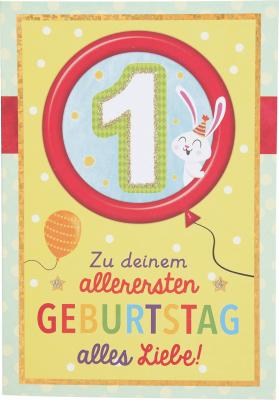 Zahlen-Geburtstagskarten 1-16