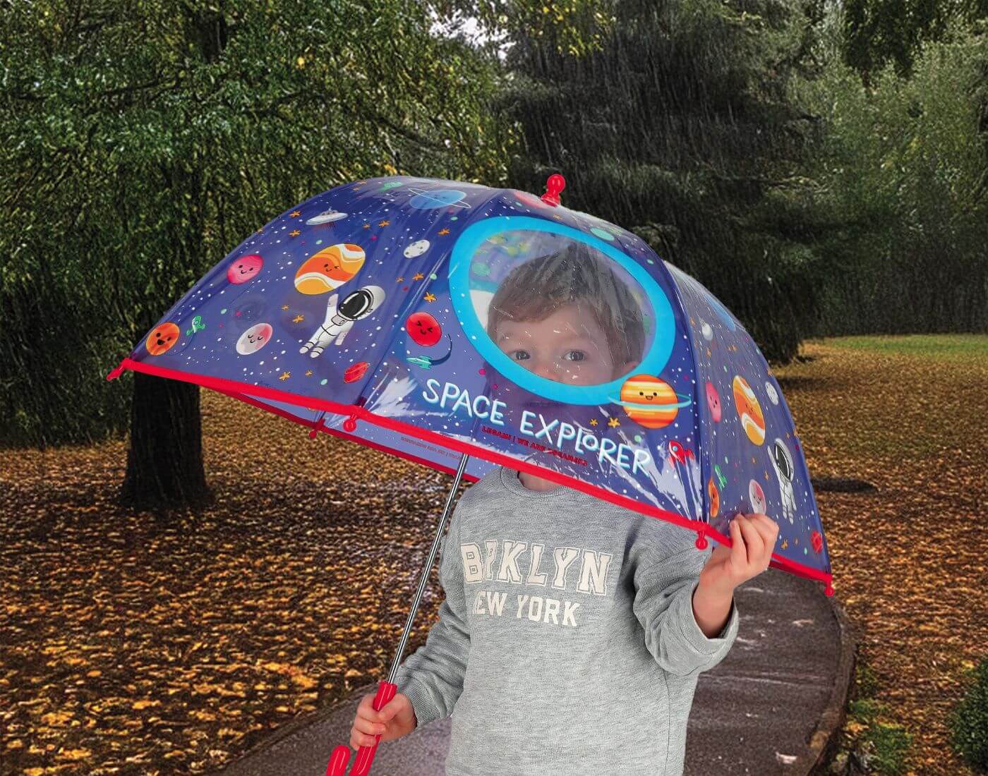 legami-schirm-space-2-1 Kinderregenschirm - Dancin' in the Rain - Space