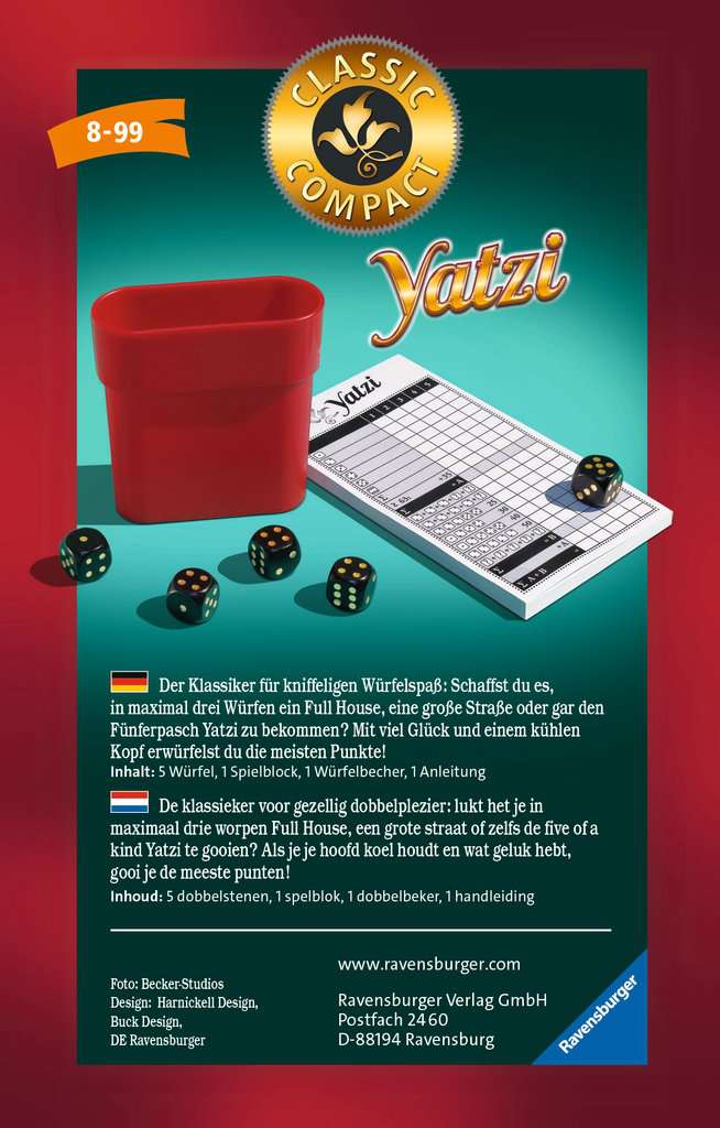 Classic Compact Yatzi