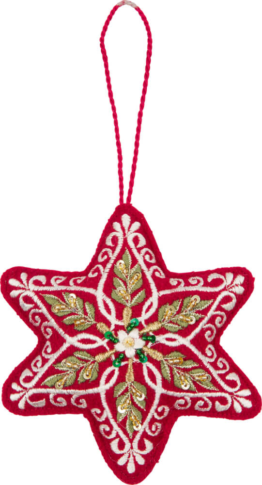 Glamour-Anhänger - Dekorative Weihnachten (einzeln)