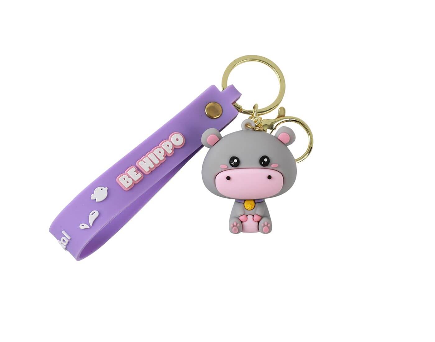 Schlüsselanhänger Hippo