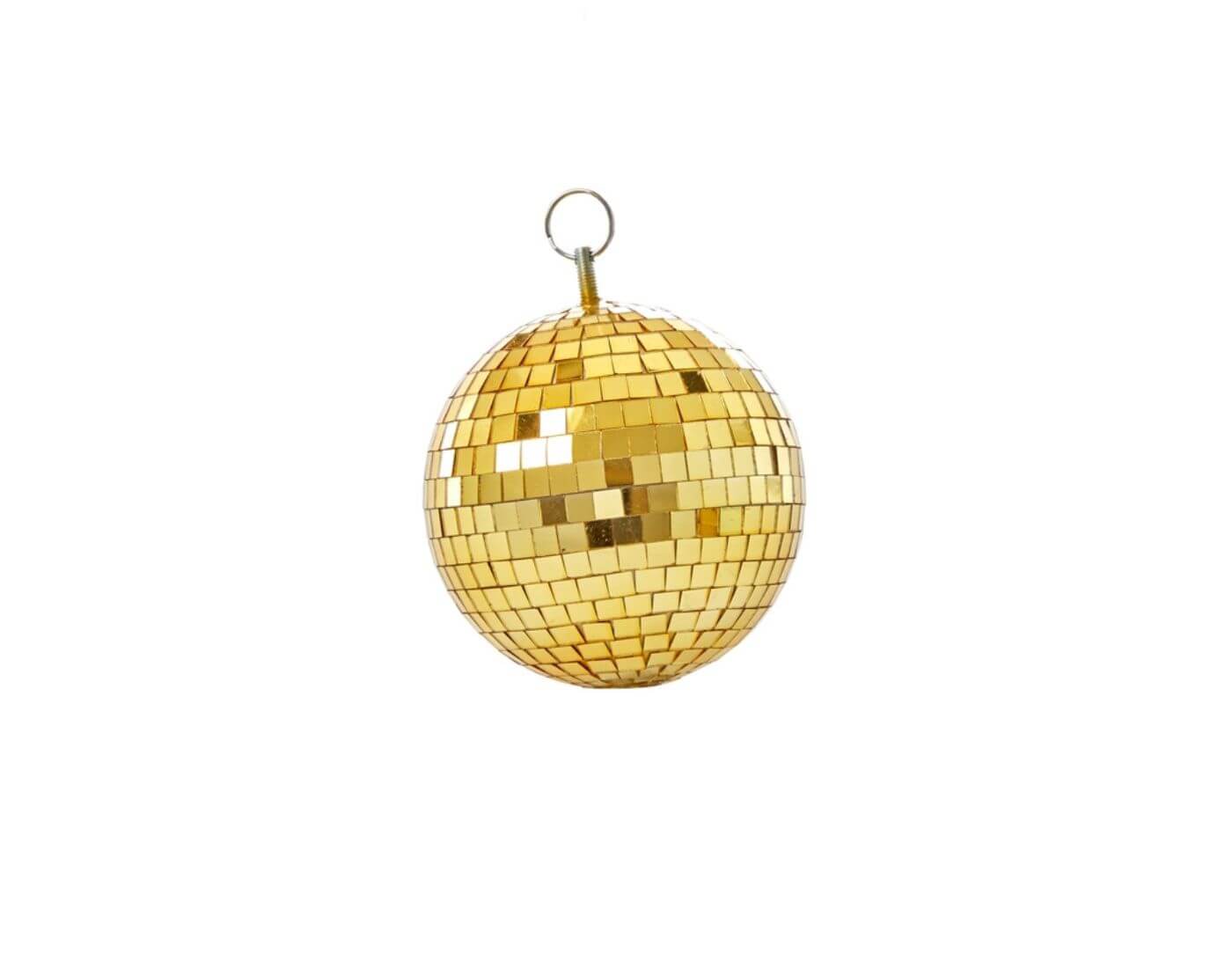 Mittelgroße Discokugel - Gold
