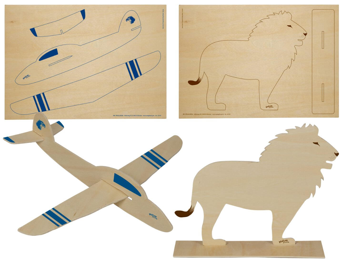 Laubsäge Set - Nature Zoom