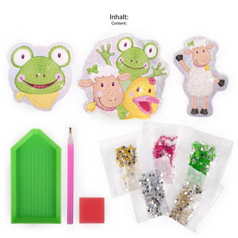 Diamond-Painting Sticker-Set Tommy & Friends