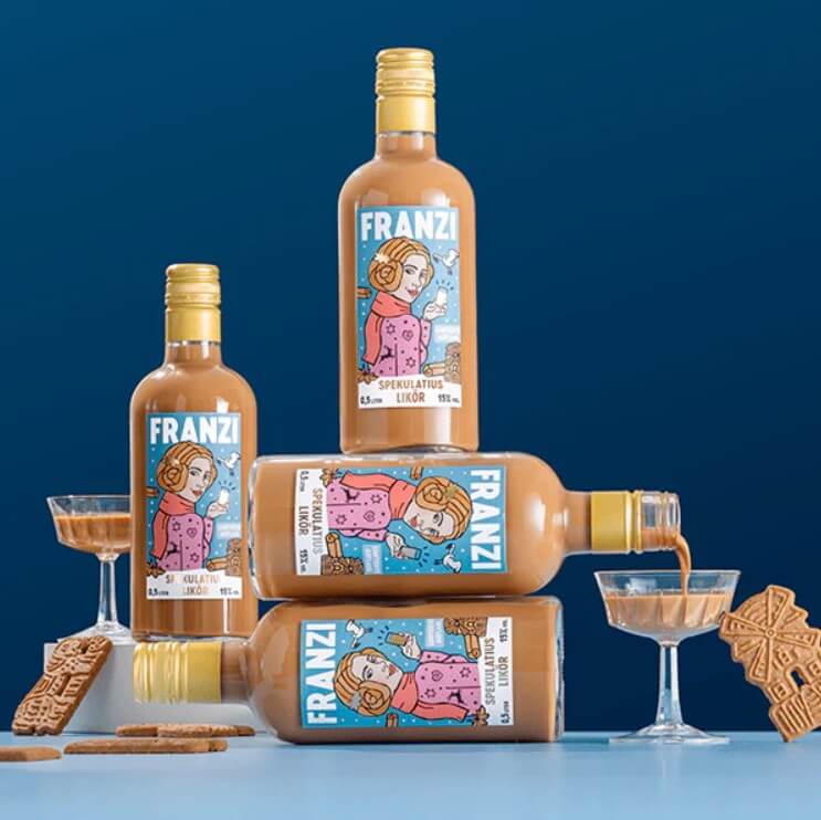 Franzi Spekulatius Likör 0,5L - Vegan