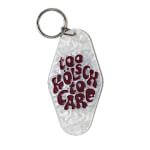 Keychain (To Kölsch to care) red Lettering