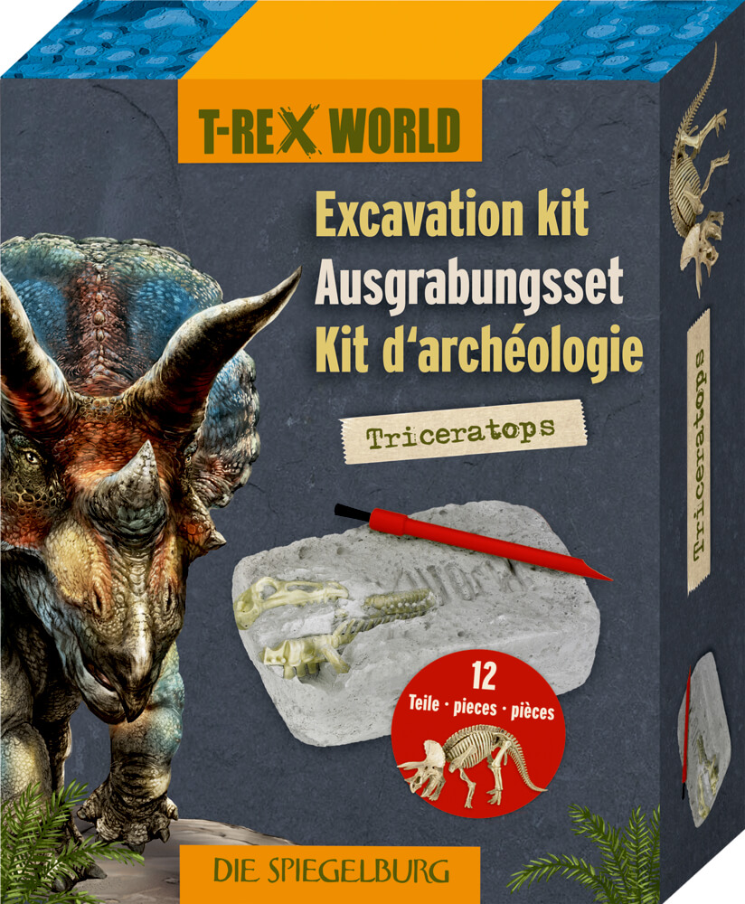 4029753219589 Ausgrabungsset Triceratops - T-Rex World