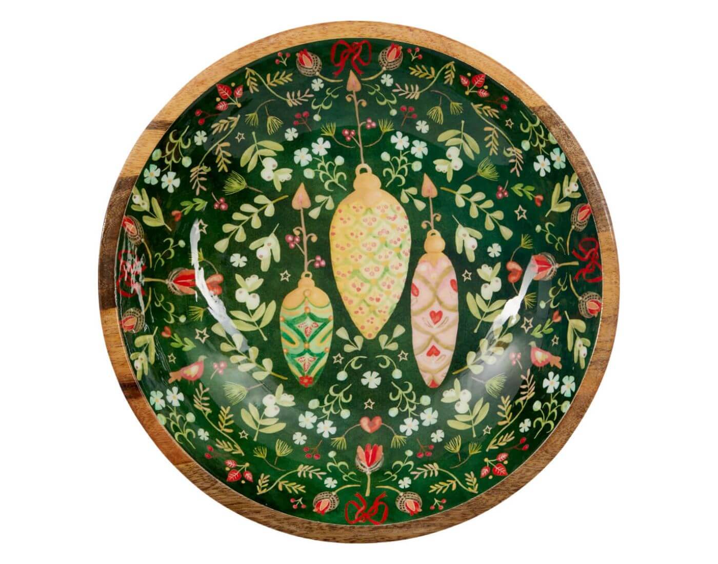 Holzschale - Festliche Weihnachten