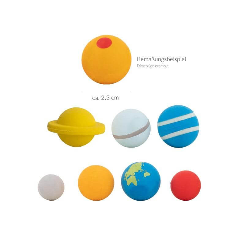 959256_d-1 SPACE ADVENTURE SONNENSYSTEM-RADIERER 8ER-SET