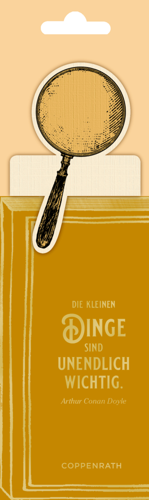 4050003723044_3 Lesezeichen mit Botschaft - Sherlock Holmes