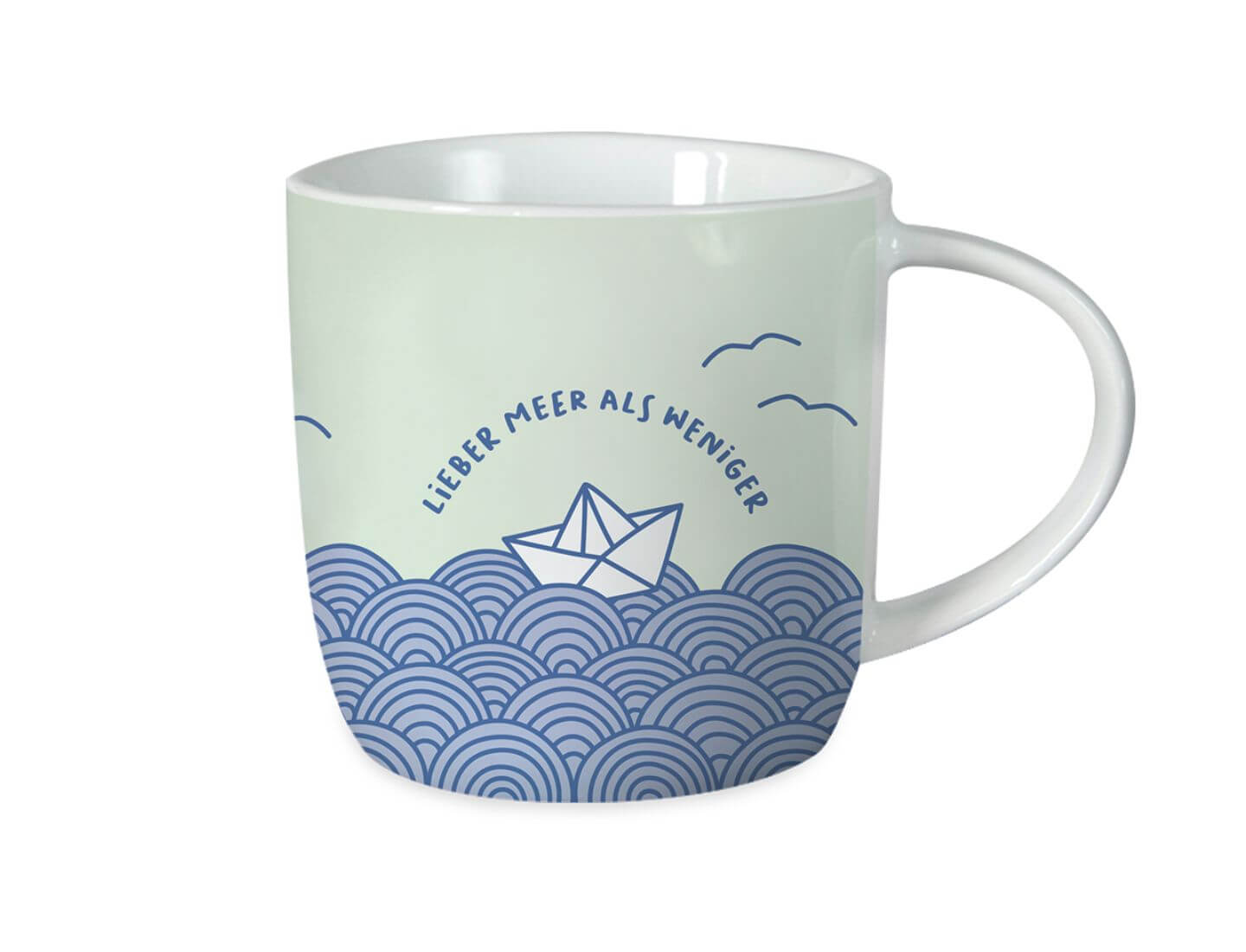 Tasse Gute Laune Lieber Meer als weniger