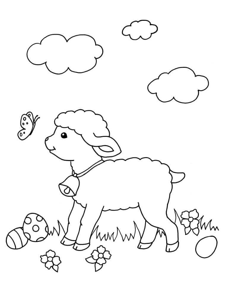 Malblock mit Glitzersteinchen - Frohe Ostern