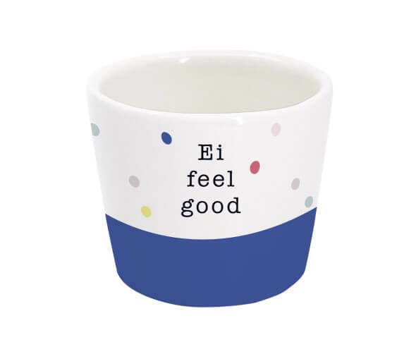 Eierbecher Gute Laune Ei feel good