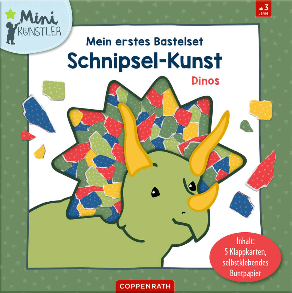 Mein erstes Bastelset - Schnipsel-Kunst Dinos