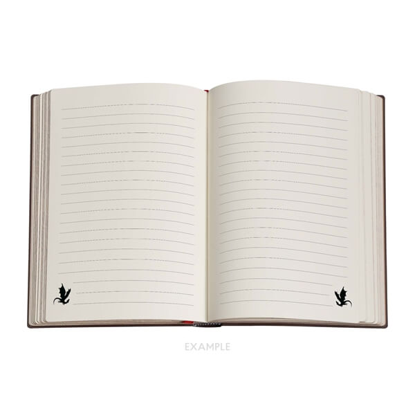 Hardcover Midi Notizbuch Liniert - Schatten von Navarre - Fourth Wing