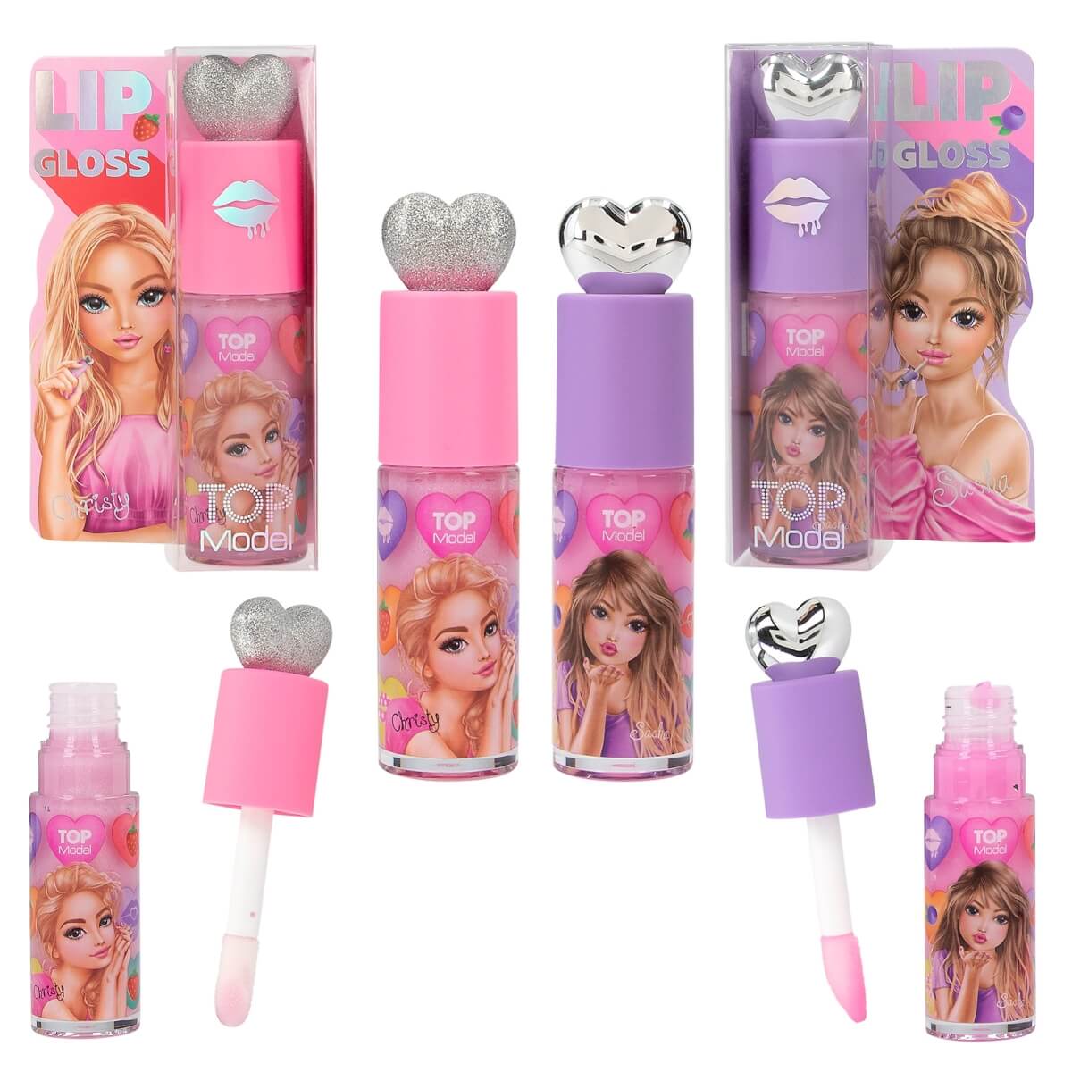 TOPModel Lipgloss Glow BEAUTY and ME, sort.
