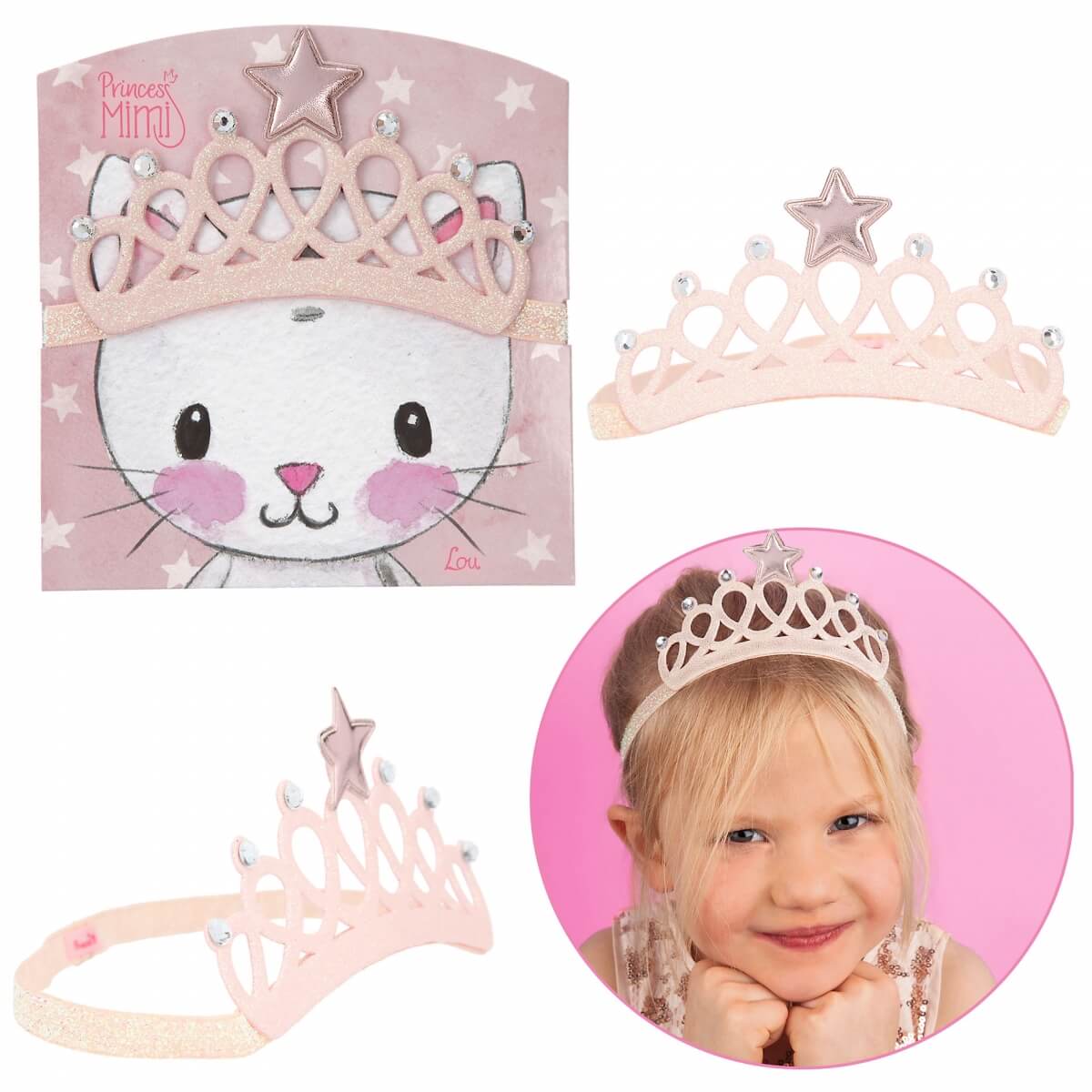 Princess Mimi Diadem Haarband (einzeln)