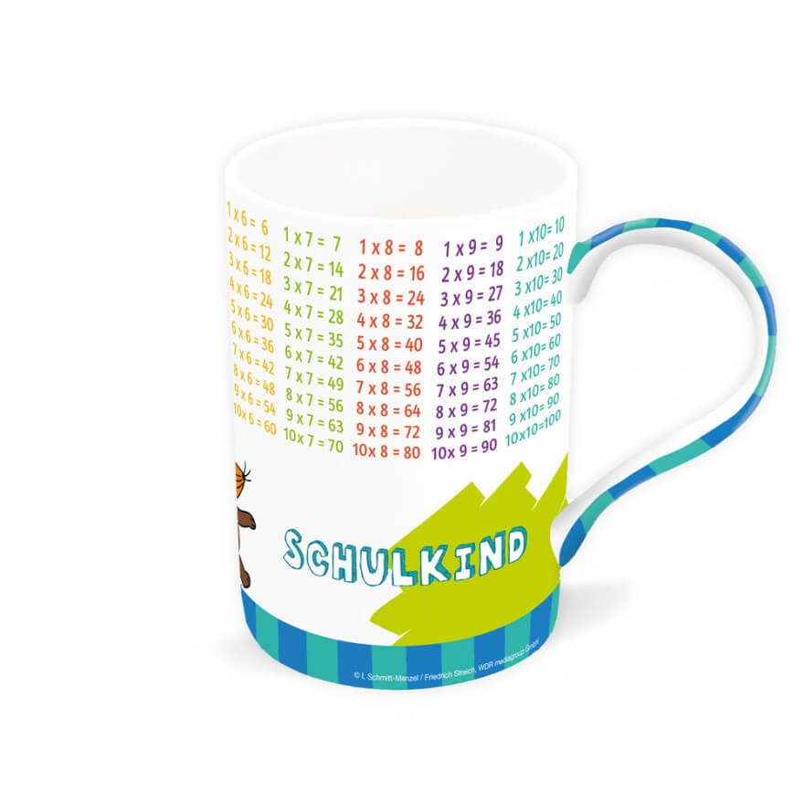 Die Maus - Lerntasse 1 x 1