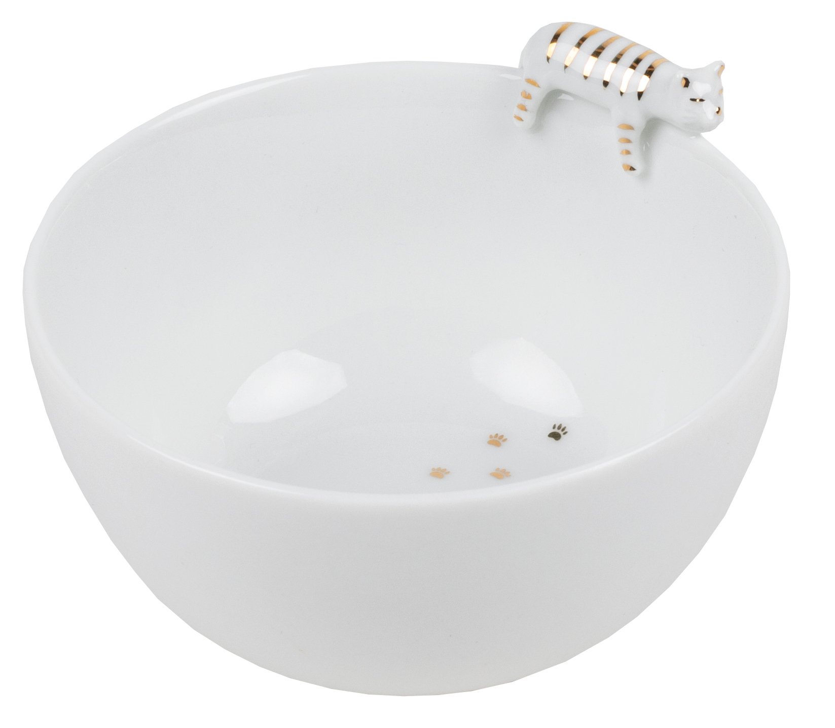 PORZELLANGESCHICHTEN. SCHALE - KATZE