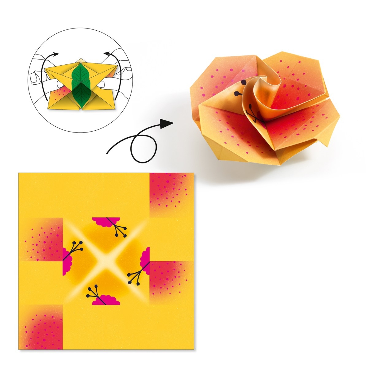 Origami - Tropische Schätze - Tropics