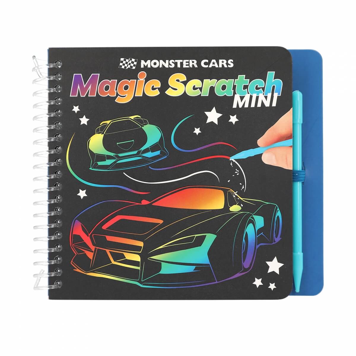 Mini Magic Scratch Book Monster Cars