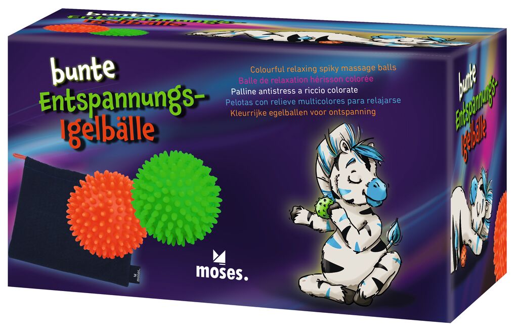 38198 Bunte Entspannungsbälls-Igelbälle