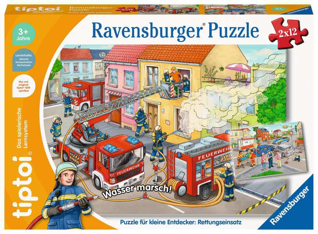 00133-1 tiptoi® Puzzle für kleine Entdecker: Rettungseinsatz