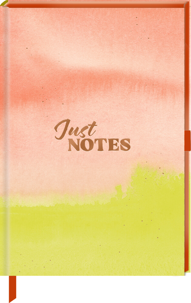 Notizbuch DIN A5: Just Notes (SUNSET), Punktraster Notizbuch DIN A5: Just Notes (SUNSET), Punktraster