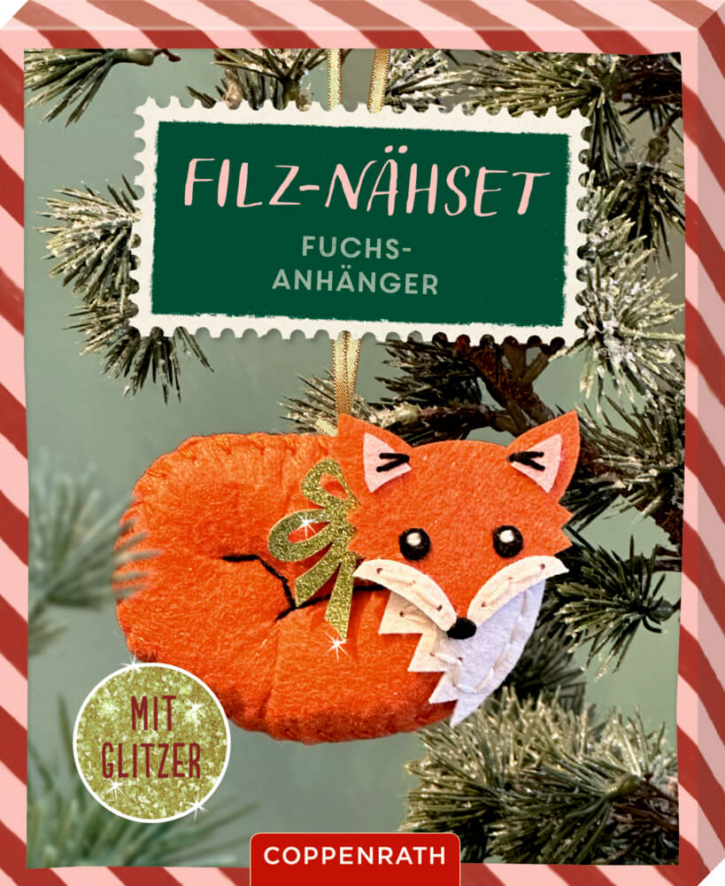 Filz-Nähset: Fuchs-/Hasen-Anhänger (Weihnachten) (einzeln) Filz-Nähset: Fuchs-/Hasen-Anhänger (Weihnachten) (einzeln)