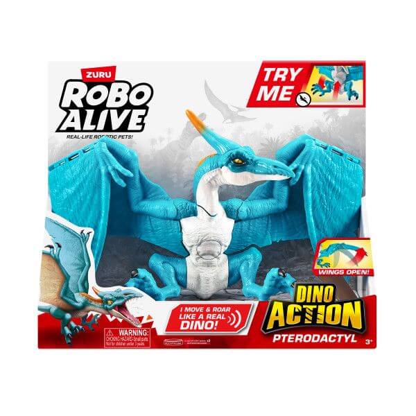 Robo Alive - Dino Action Pteradactyl - Real-Life Robotic Pets!