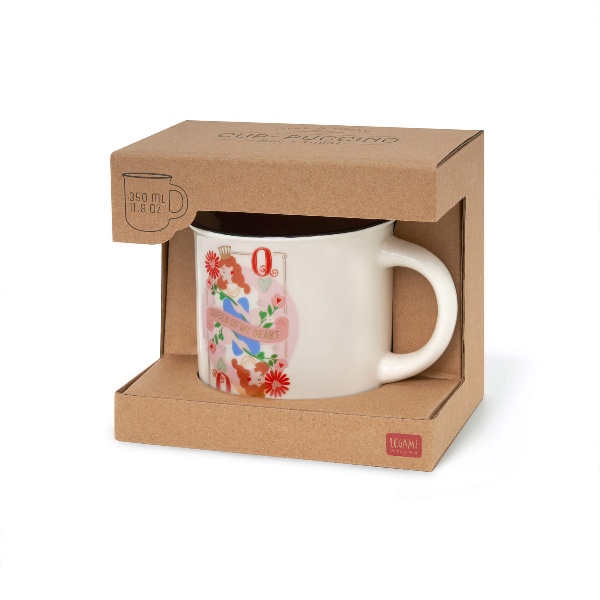 Porzellantasse - Cup-Puccino - Queen