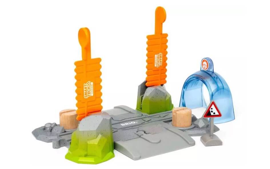 BRIO World Smart Tech Sound Abenteuer-Bahnübergang