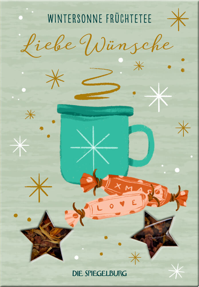 Grußkarte mit Tee - Cozy Christmas (einzeln)
