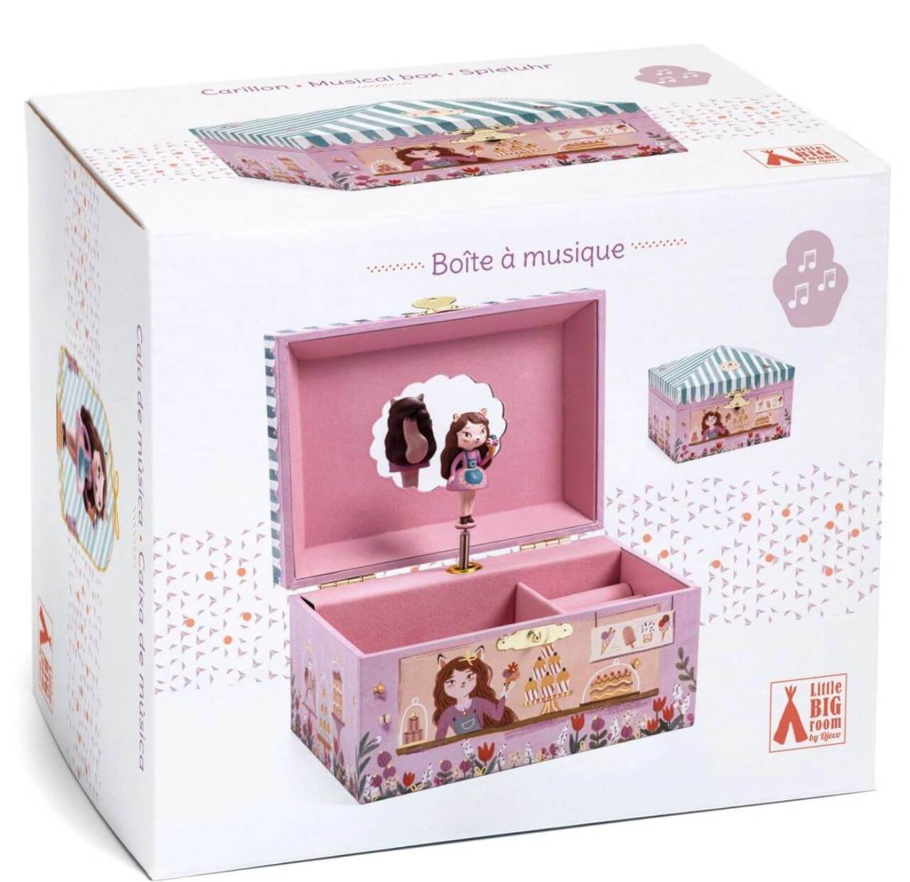 Musik Schmuckkästchen - Ice cream shop