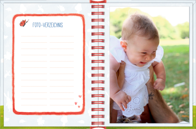 Unser Baby - Kleines Foto-Einsteckalbum (BabyBär)