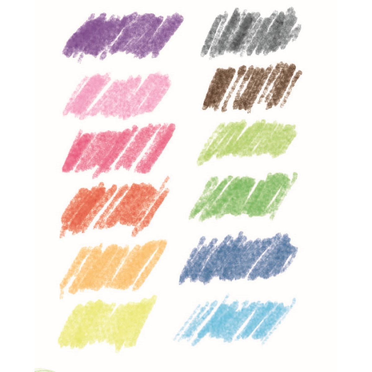 12 Aquarell Buntstifte