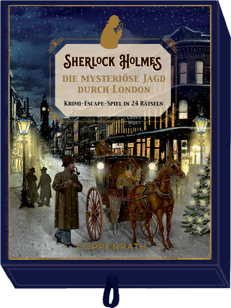 4050003722788-1 Sherlock Holmes, Advent-Escape-Schachtelspiel
