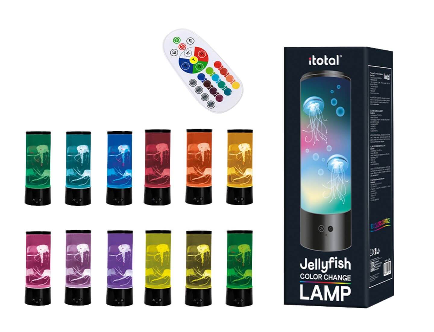 Lampe Quallen Medusa rund 30 cm