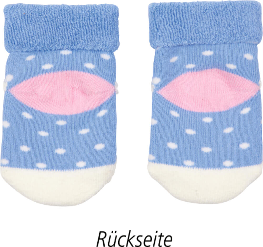 Geschenkset Lämmchen (Socken&Armrassel) - BabyGlück